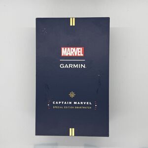GARMIN MARVEL Special Edition Smartwatch Legacy Hero Series: Captain Marvel EUC